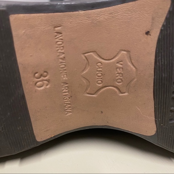 J.D Mizrachi Brown Leather Boots - Picture 6 of 6